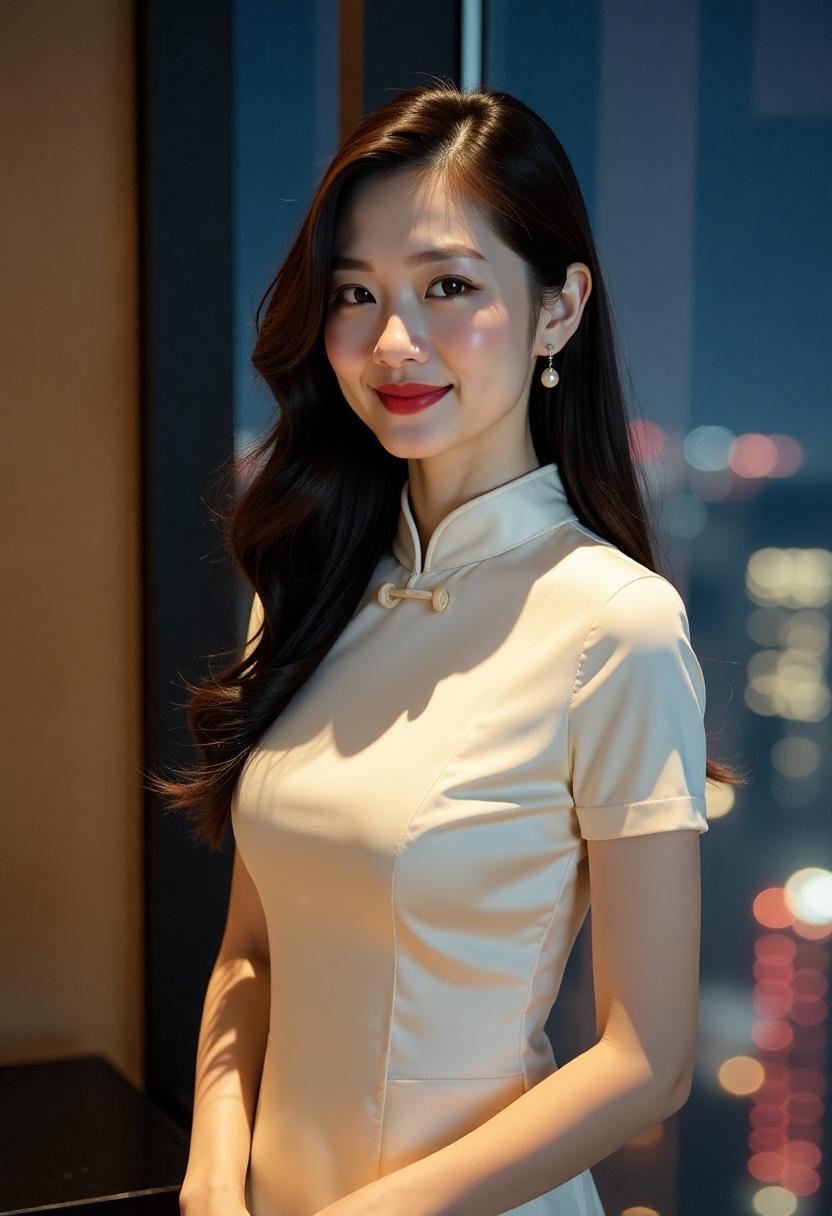 木子在录音室弹唱